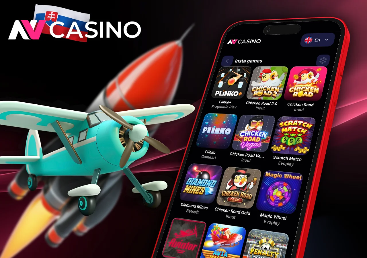 Rýchle a jednoduché hry dostupné priamo v NV Casino.