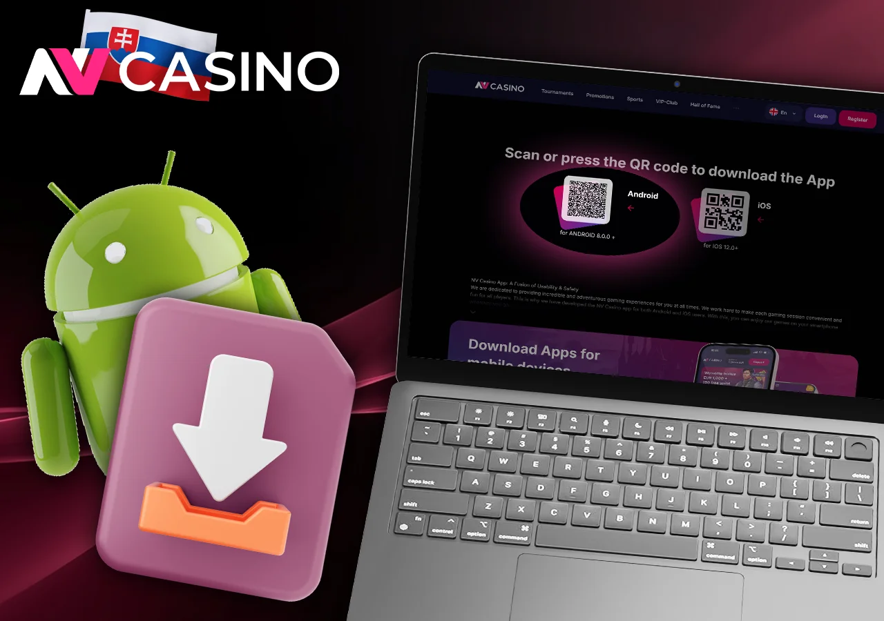 NV Casino aplikácia pre Android – jednoduchý proces inštalácie.