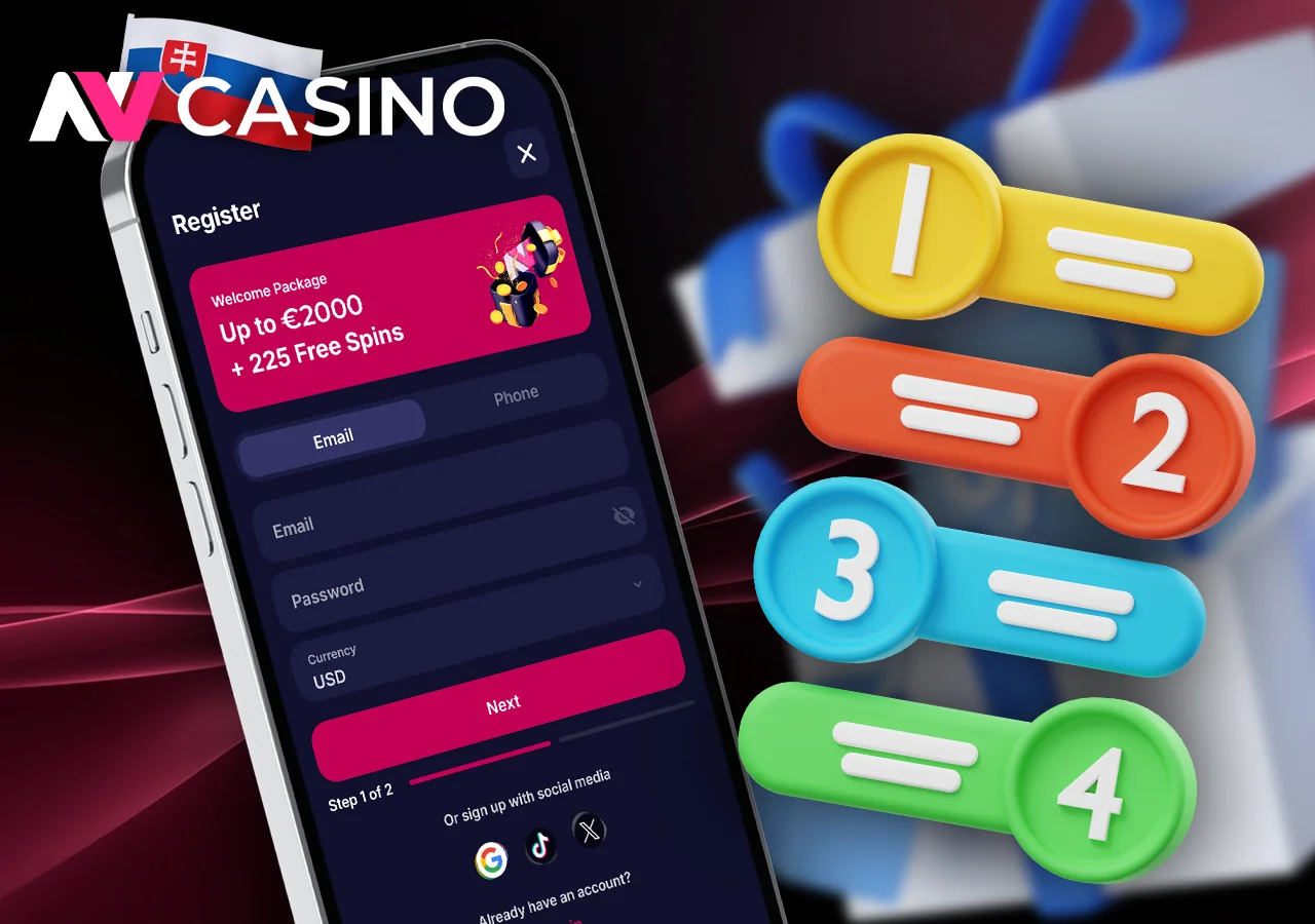Podrobné pokyny krok za krokom, ako správne použiť promo kód v NV Casino